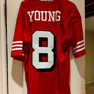 75th Anniversary 49ers Young Jersey